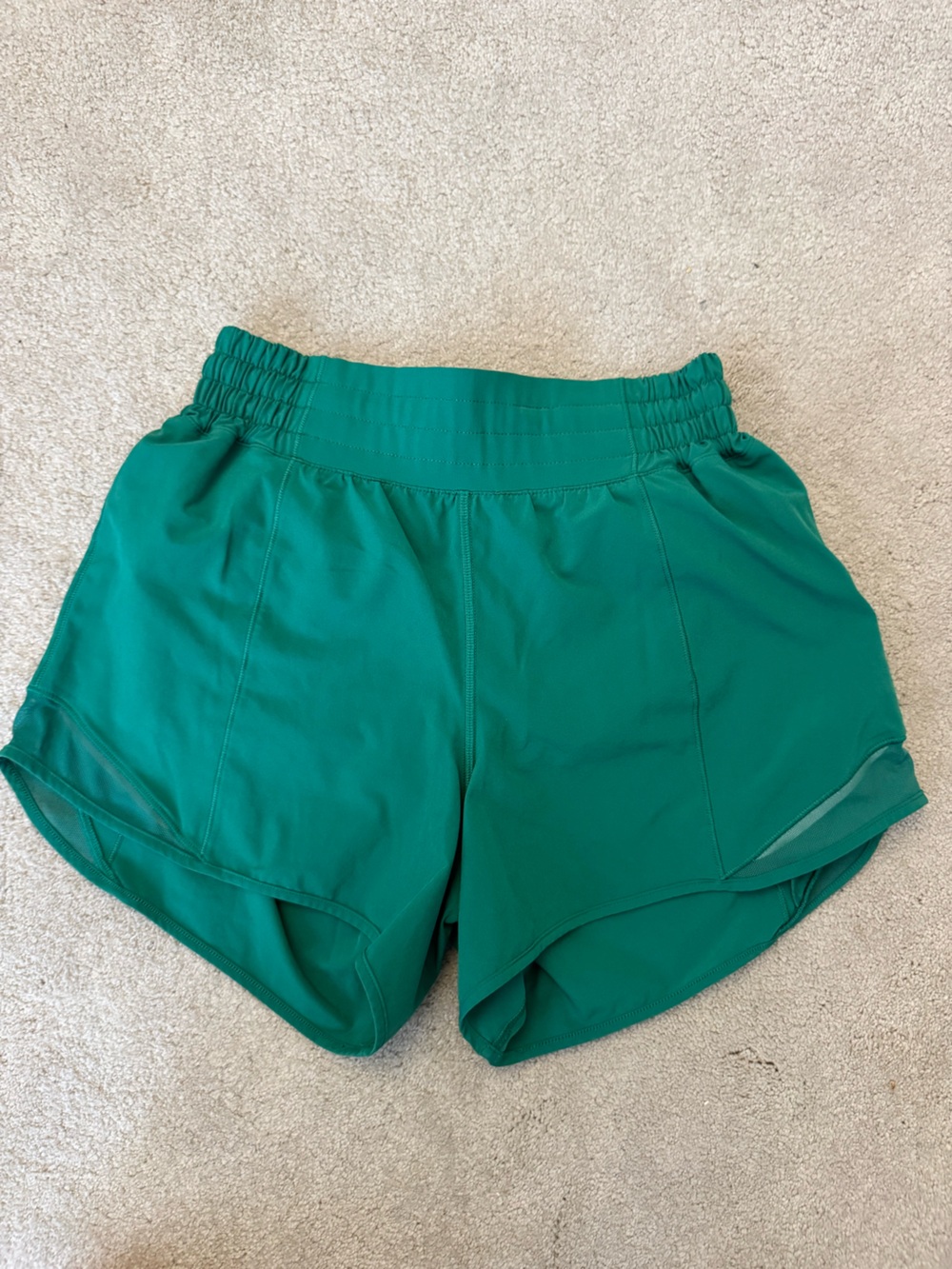 lululemon athletica Teal Green Athletic Shorts